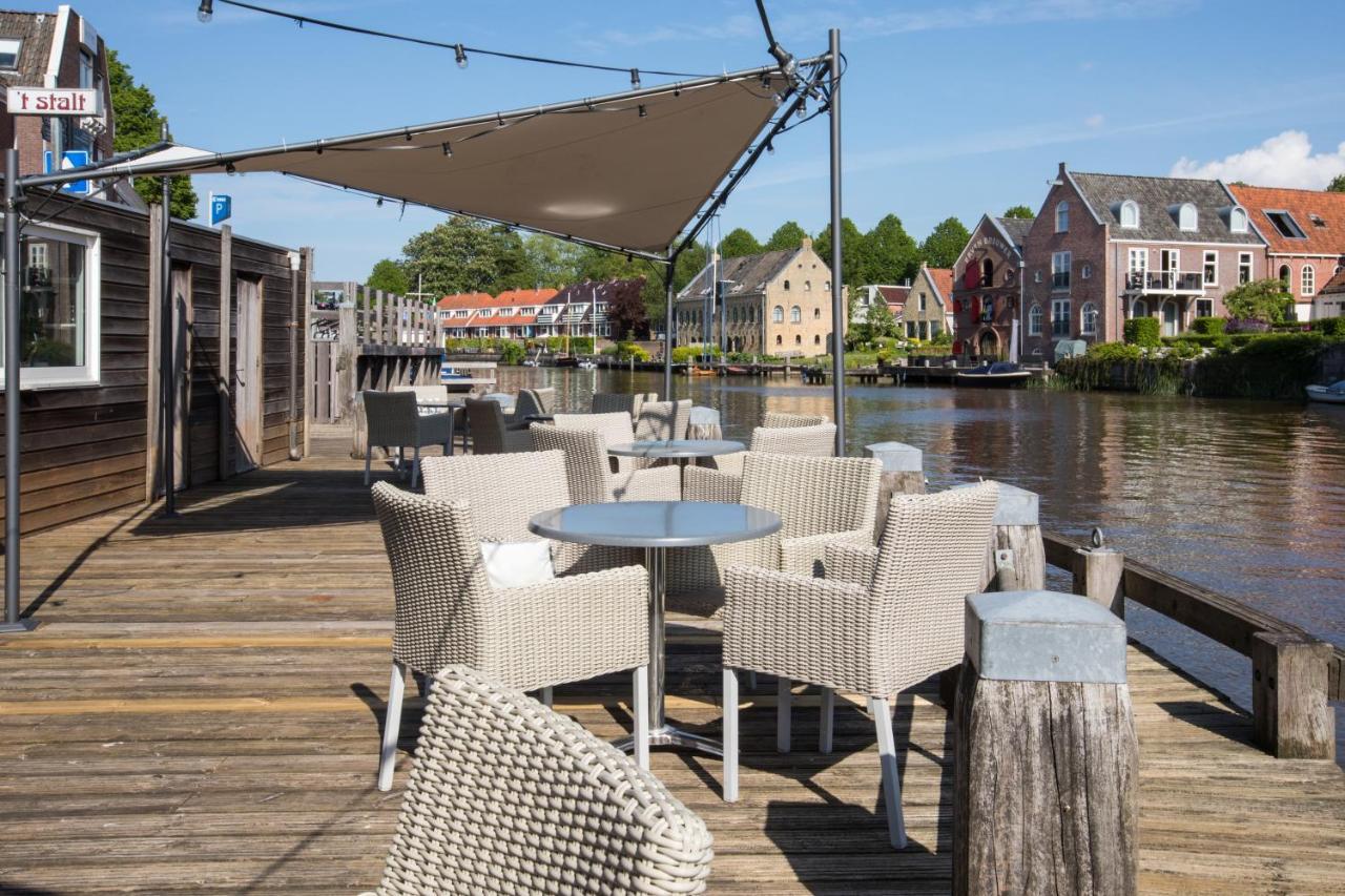 Hotel Cafe Restaurant De Posthoorn Dokkum Exterior foto